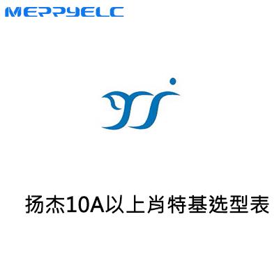 揚杰肖特基二極管產(chǎn)品選型-10A以上